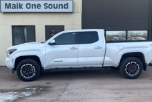 2026 Toyota Tacoma with computer-cut window tint installation in North Bay